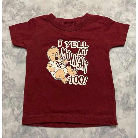 Rabbit Skins Other - Texas A&M University Aggies Baby Shirt, Size 6 months